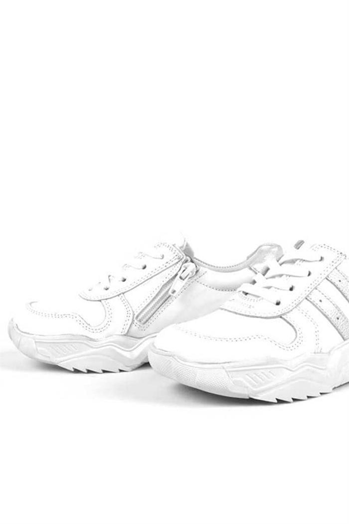 Rakerplus Hakiki Deri Kız Çocuk Sneakers Ayakkabı