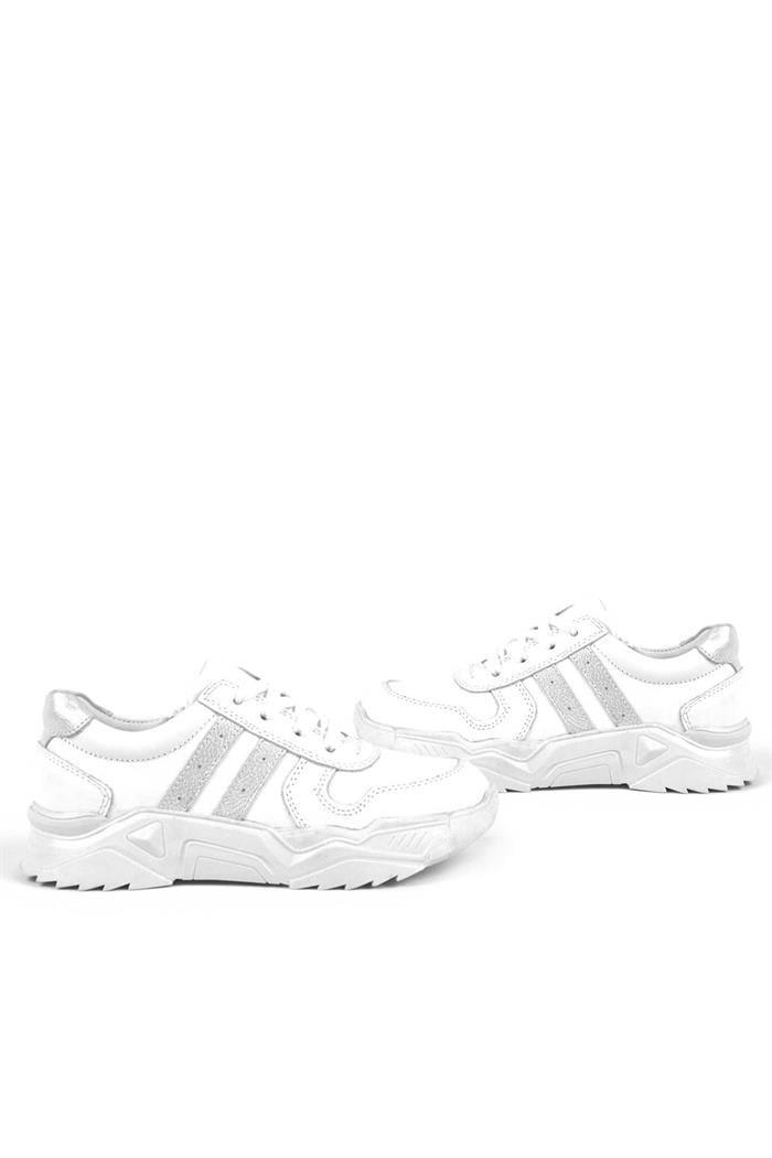 Rakerplus Hakiki Deri Kız Çocuk Sneakers Ayakkabı