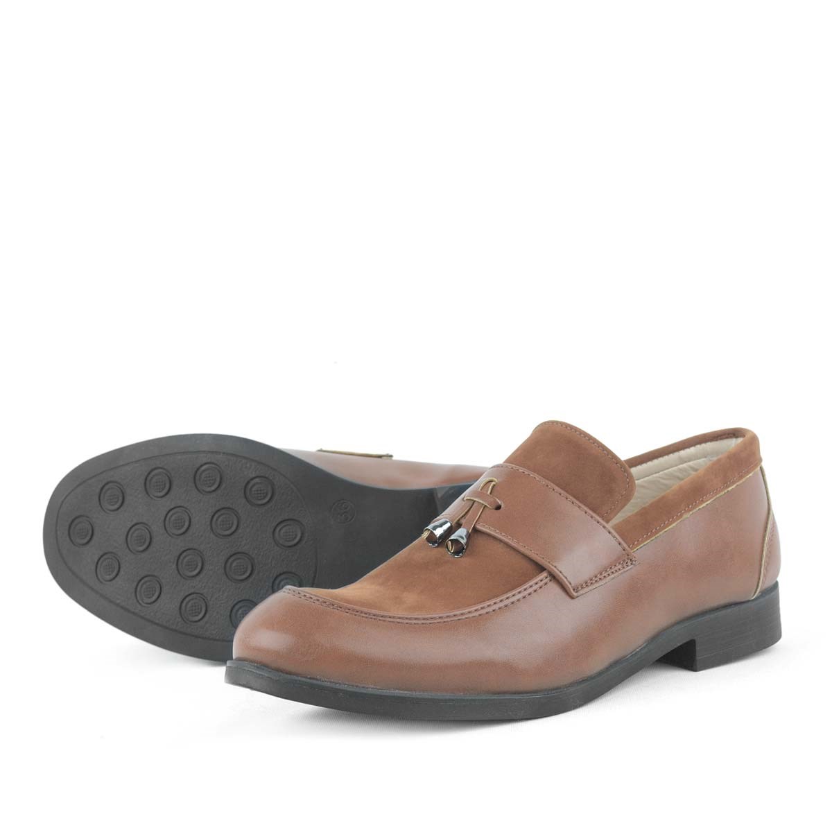 Rakerplus Loafer Taba Erkek Klasik Çocuk Ayakkabı
