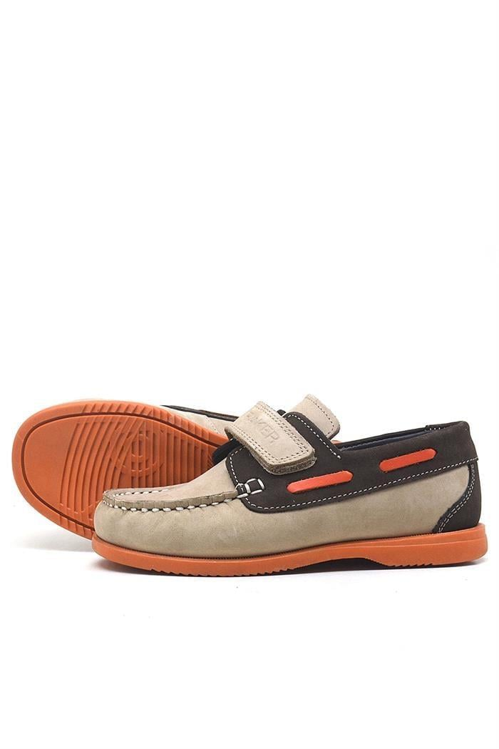 Rakerplus Simurg Hakiki Deri Kum Kahve Günlük Erkek Çocuk Ayakkabı