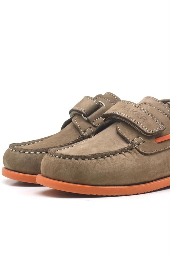 Rakerplus Simurg Hakiki Deri Kum Rengi Erkek Çocuk Ayakkabı