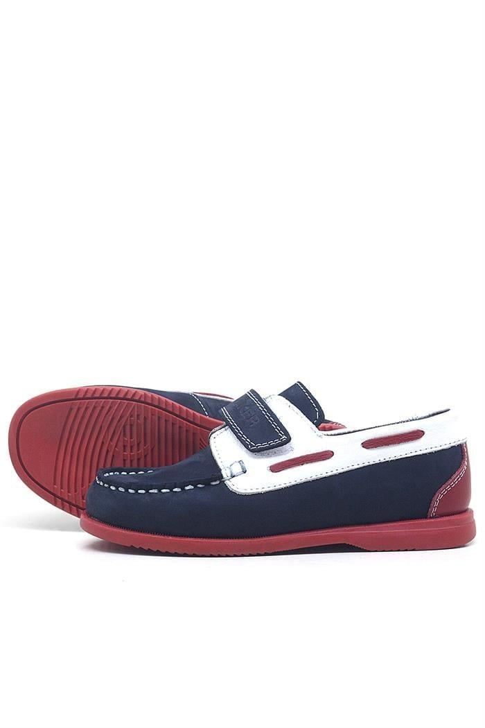 Rakerplus Simurg Hakiki Deri Lacivert Spor Erkek Çocuk Ayakkabı