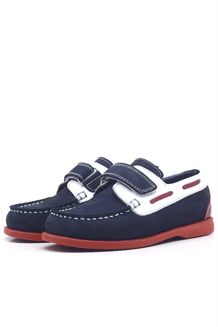 Rakerplus Simurg Hakiki Deri Lacivert Spor Erkek Çocuk Ayakkabı