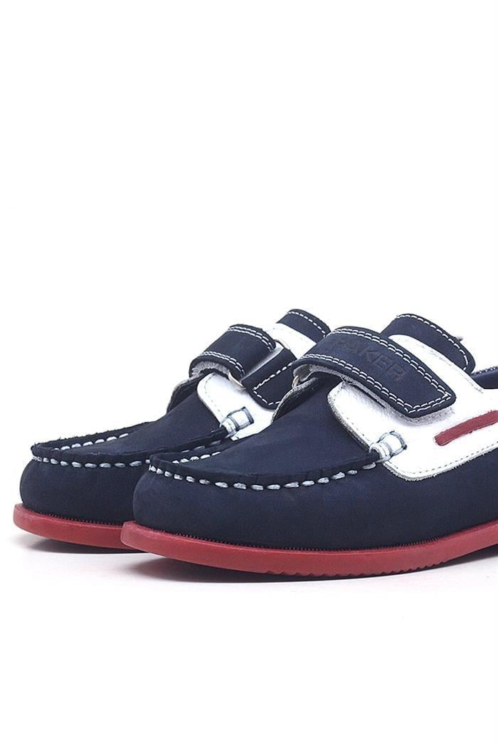 Rakerplus Simurg Hakiki Deri Lacivert Spor Erkek Çocuk Ayakkabı