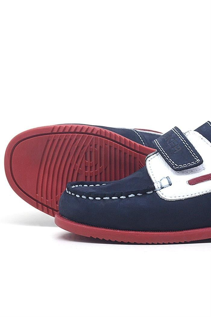 Rakerplus Simurg Hakiki Deri Lacivert Spor Erkek Çocuk Ayakkabı