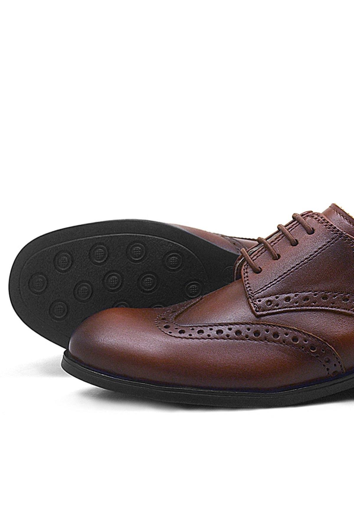 Rakerplus Titan Hakiki Deri Taba Klasik Erkek Çocuk Ayakkabısı