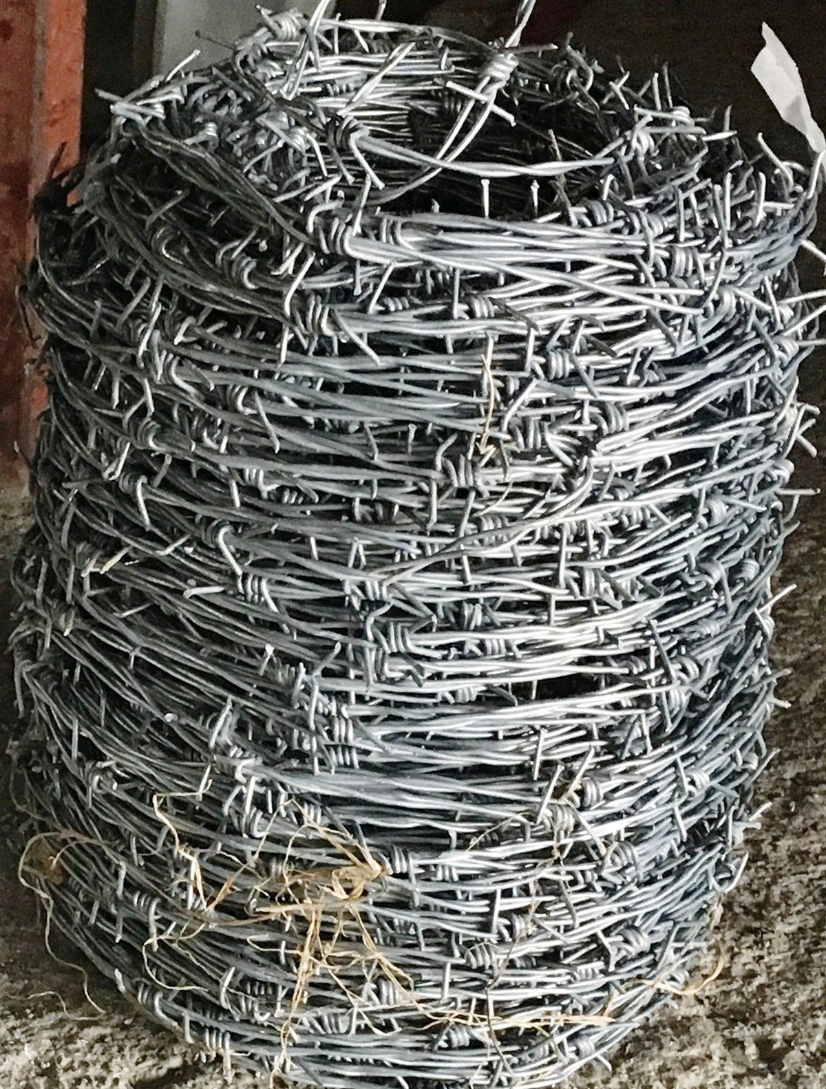 Barbed wire