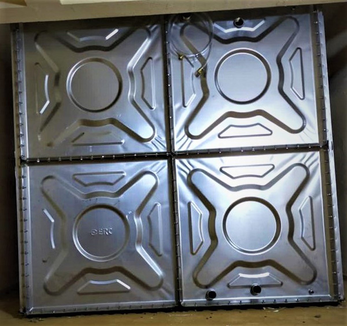 Galvanizli Modüler Su Deposu