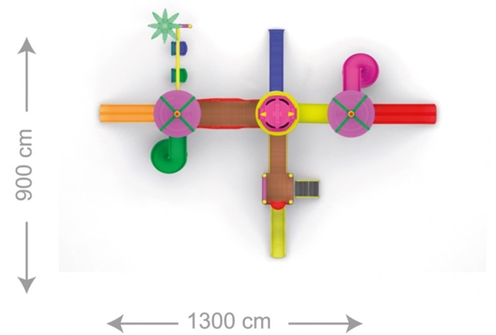 Metal Çocuk Oyun Parkı 