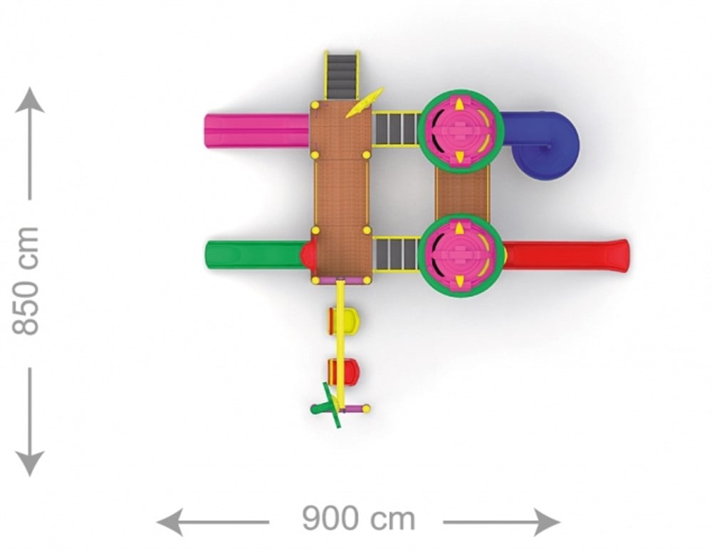 Metal Çocuk Oyun Parkı 