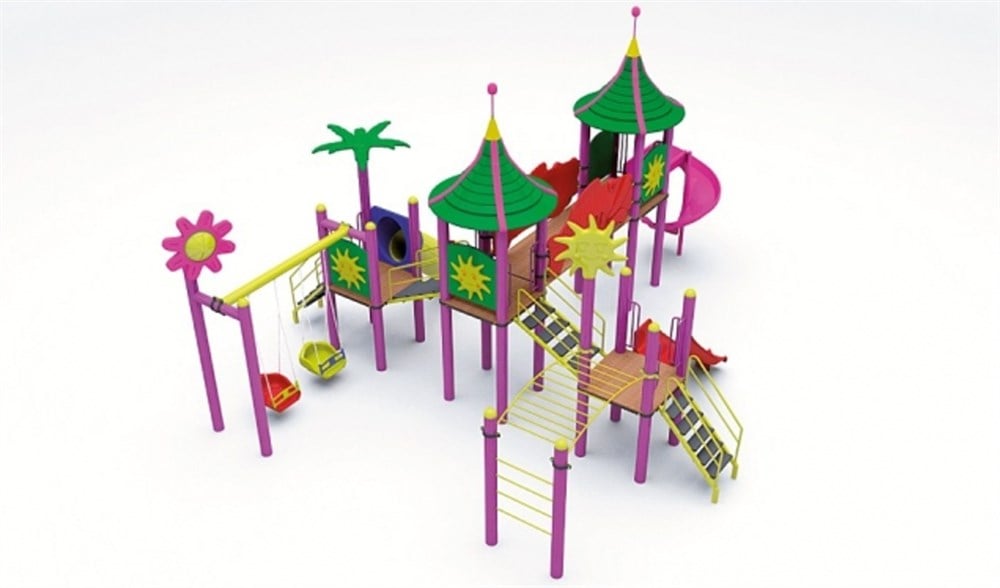 Metal Çocuk Oyun Parkı 