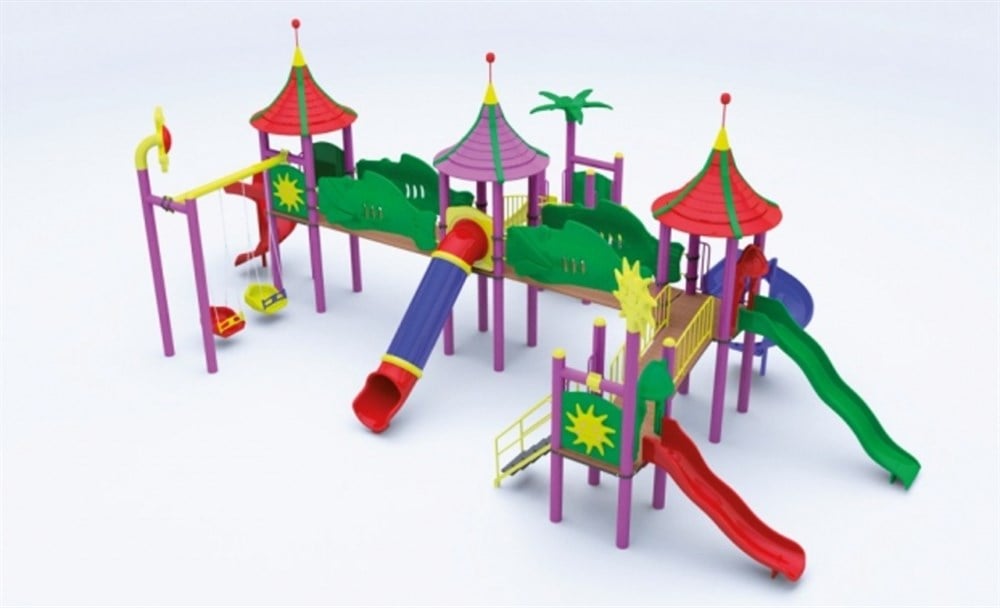 Metal Çocuk Oyun Parkı 