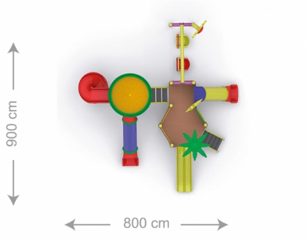 Metal Çocuk Oyun Parkı 
