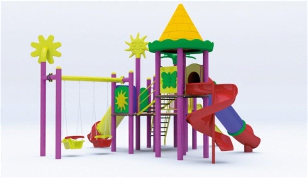 Metal Çocuk Oyun Parkı 