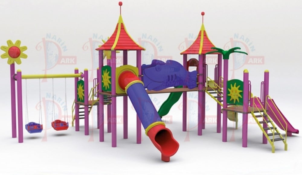 Metal Çocuk Oyun Parkı 