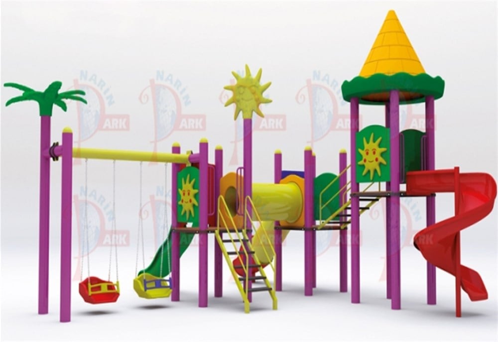 Metal Çocuk Oyun Parkı 