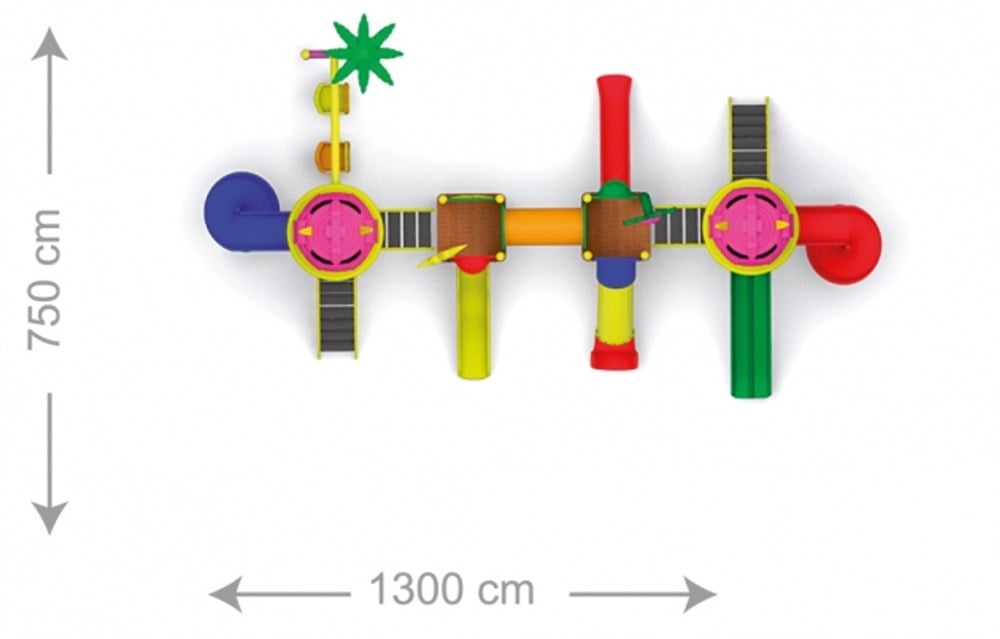 Metal Çocuk Oyun Parkı 