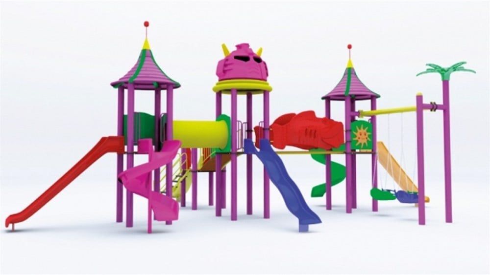 Metal Çocuk Oyun Parkı 