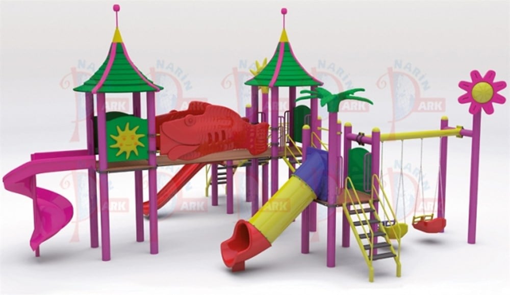 Metal Çocuk Oyun Parkı 