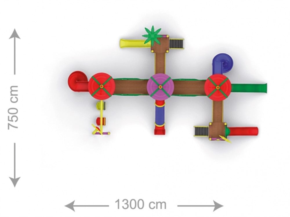 Metal Çocuk Oyun Parkı 