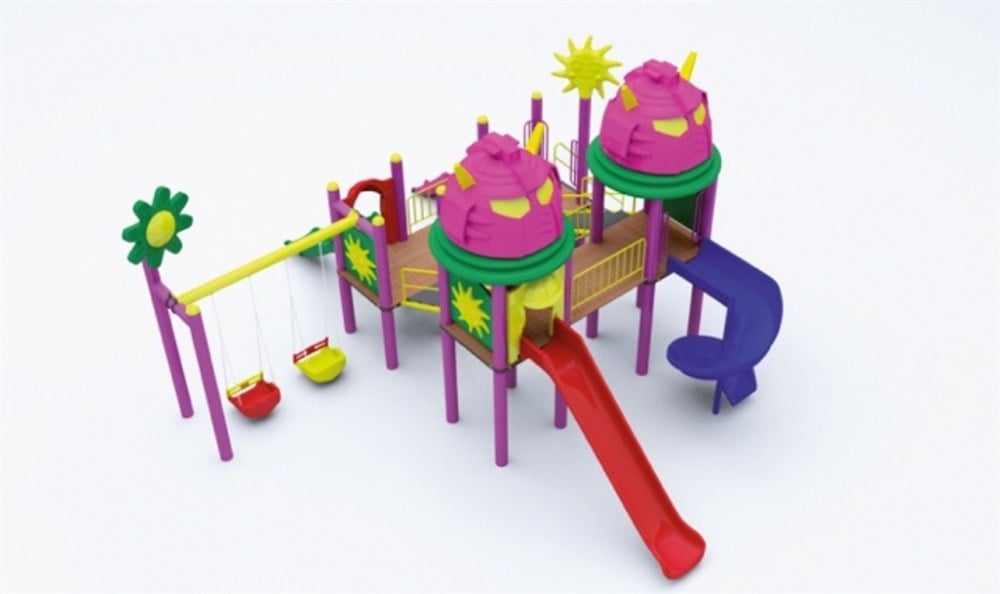 Metal Çocuk Oyun Parkı 