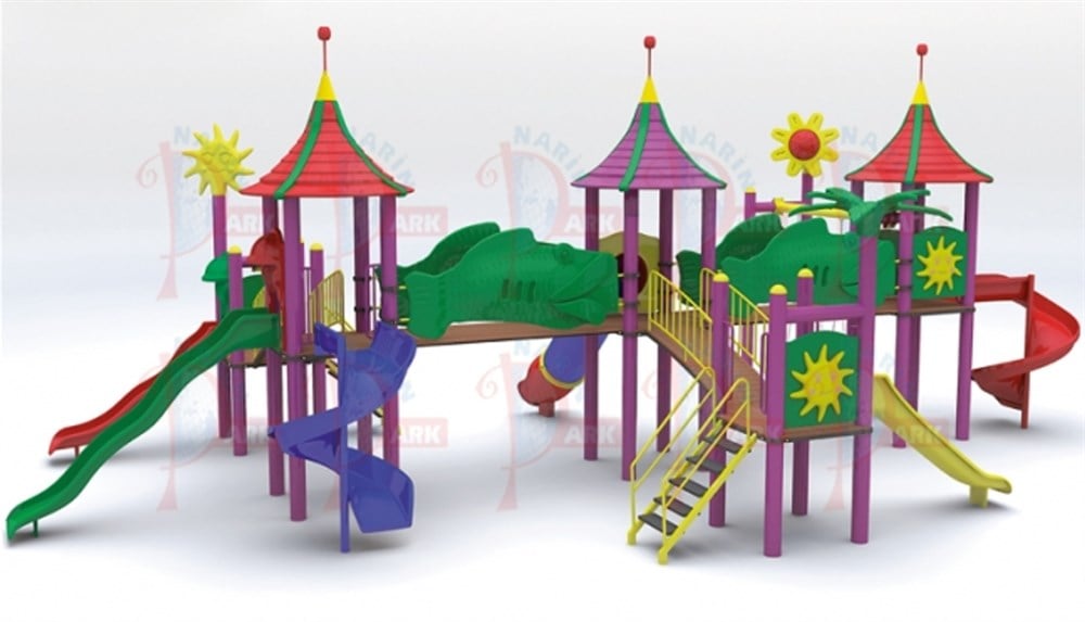 Metal Çocuk Oyun Parkı 