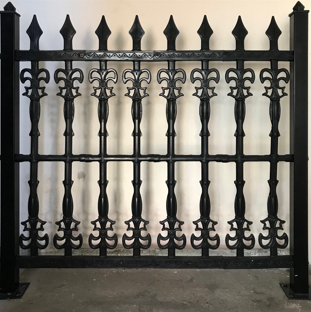 Plastik Ferforje Çit Takımı