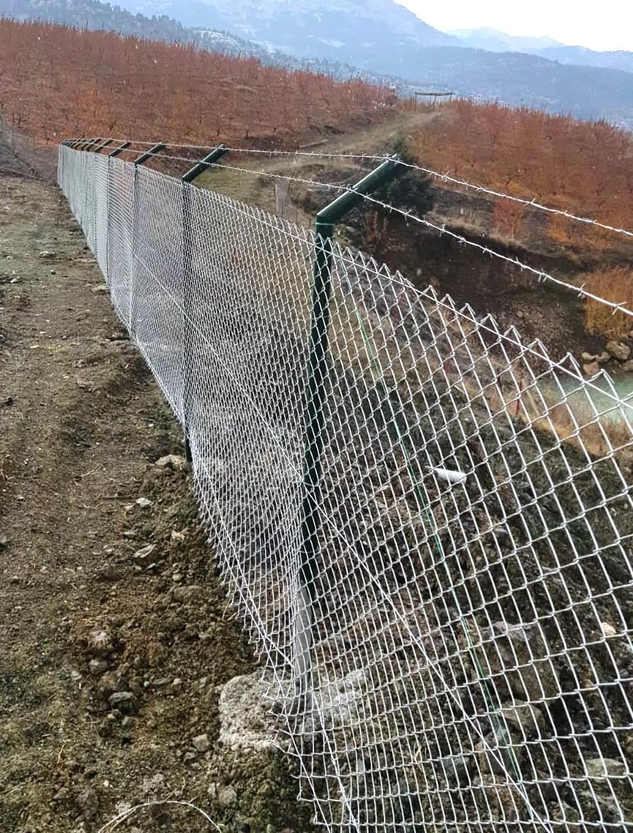 Tel Örgü Direkleri Profil-Galvanizli-Köşebent
