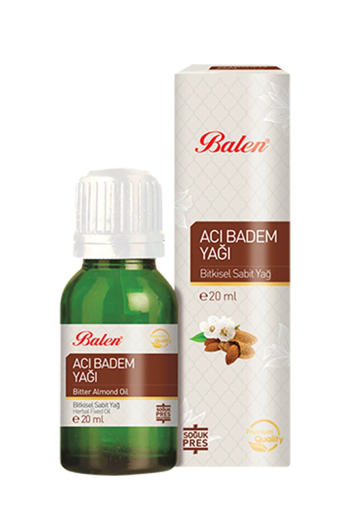 Balen Acı Badem Yağı 20 Ml