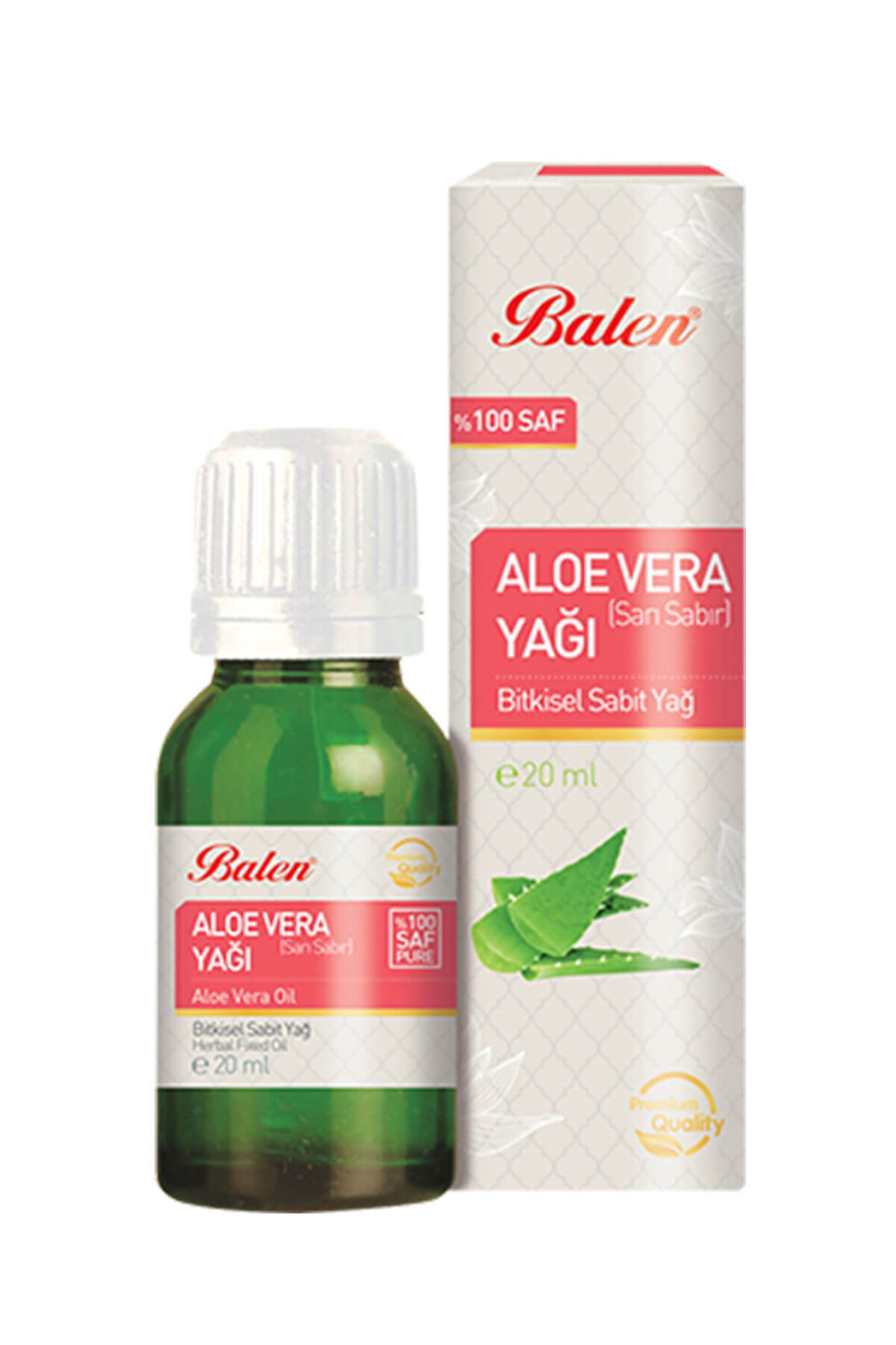 Balen Aloe Vera-Sarı Sabır Yağı 20 Ml