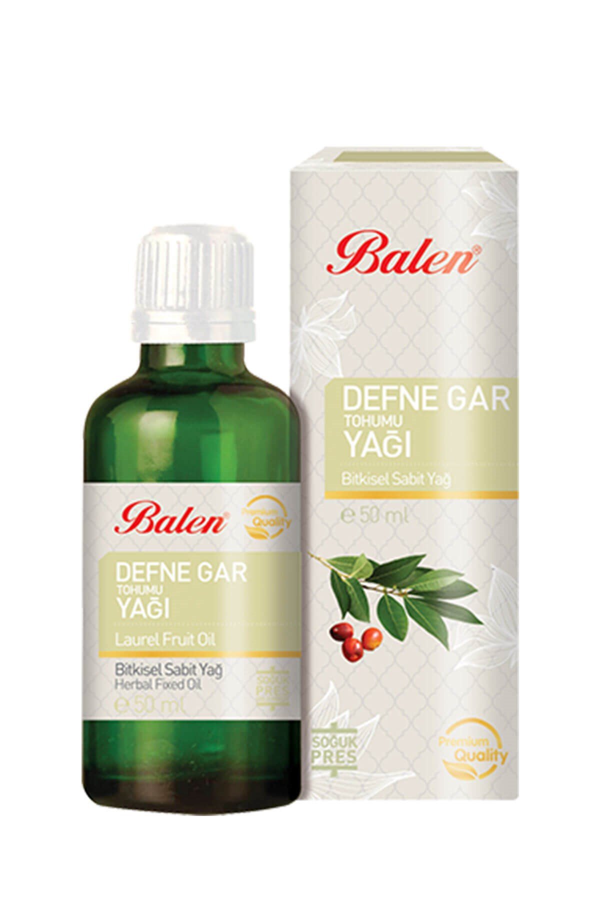 Balen Defne-Gar Tohumu Yağı 50 Ml