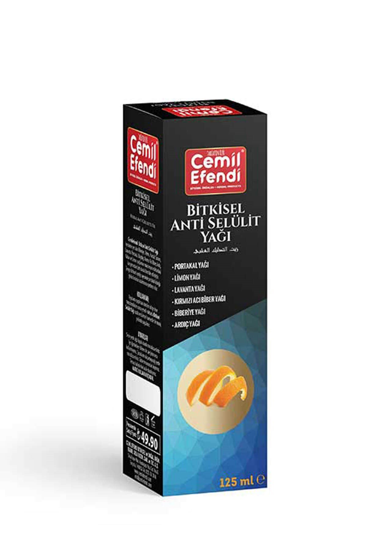 Cemil Efendi Anti Selülit Yağı 125 Ml