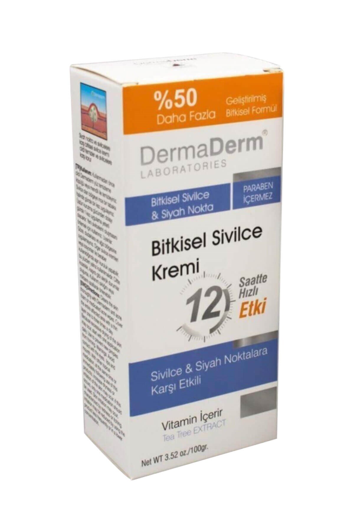 DermaDerm Sivilce Kremi 100 Gr