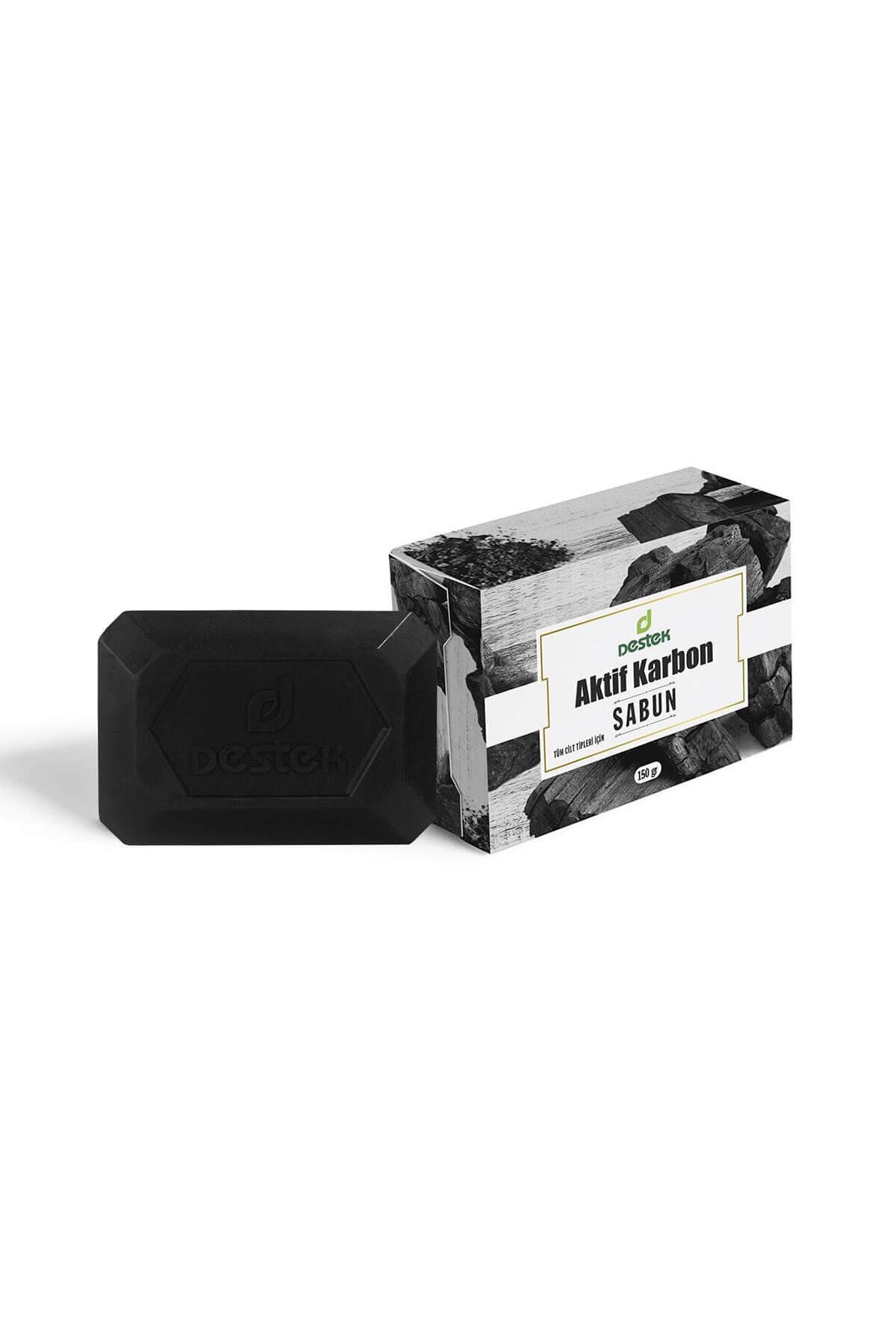 Destek Aktif Karbon Sabunu 150 Gr
