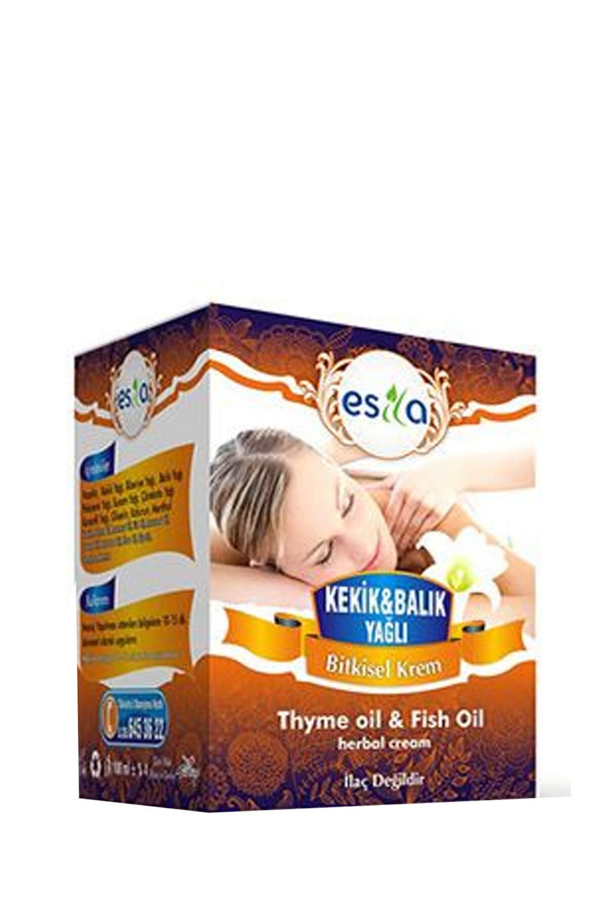 Esila Kekik Alabalık Yağlı Masaj Kremi 210 Ml