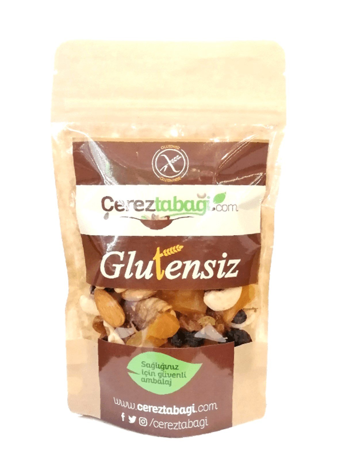 Glutensiz Naturel Karışık Kuruyemiş - 250 Gr