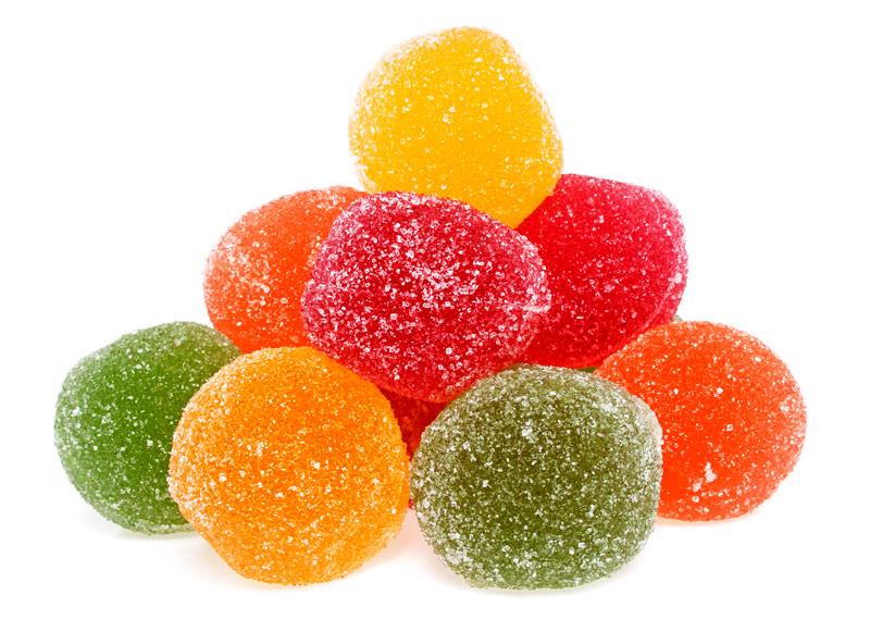 Glutensiz Yuvarlak Jöle Lokum - 250 Gr