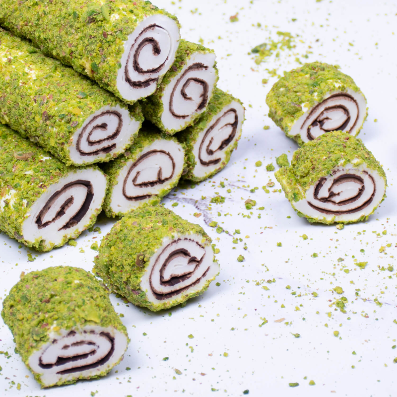 İçi Çikolatalı Antepli File Sultan Lokum 500 Gr