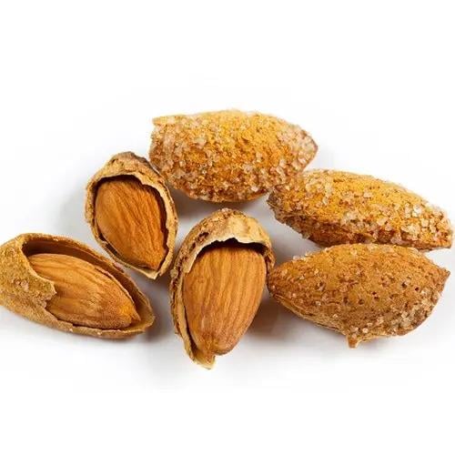 İnce Kabuklu Kavrulmuş Tuzlu Badem - 500 Gr