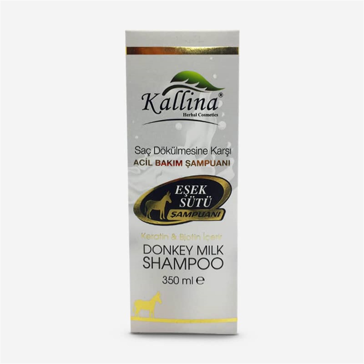 Kallina Eşek Sütü Şampuanı 350 Ml
