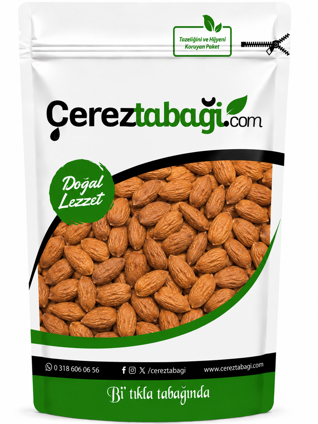 Kavrulmuş Badem - 500 Gr