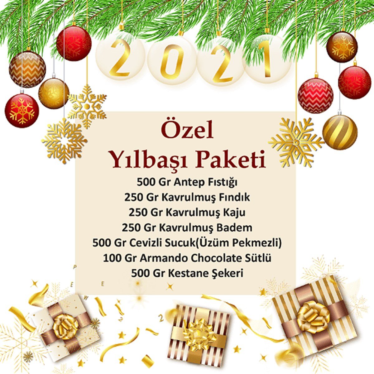 Özel Yılbaşı Paketi