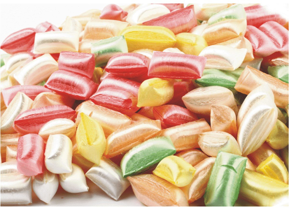 Renkli Naneli Akide Şekeri