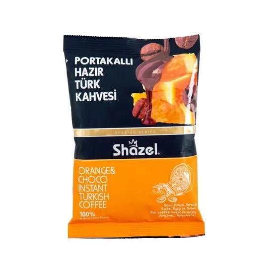 SHAZEL Portakallı Hazır Türk Kahvesi 100Gr