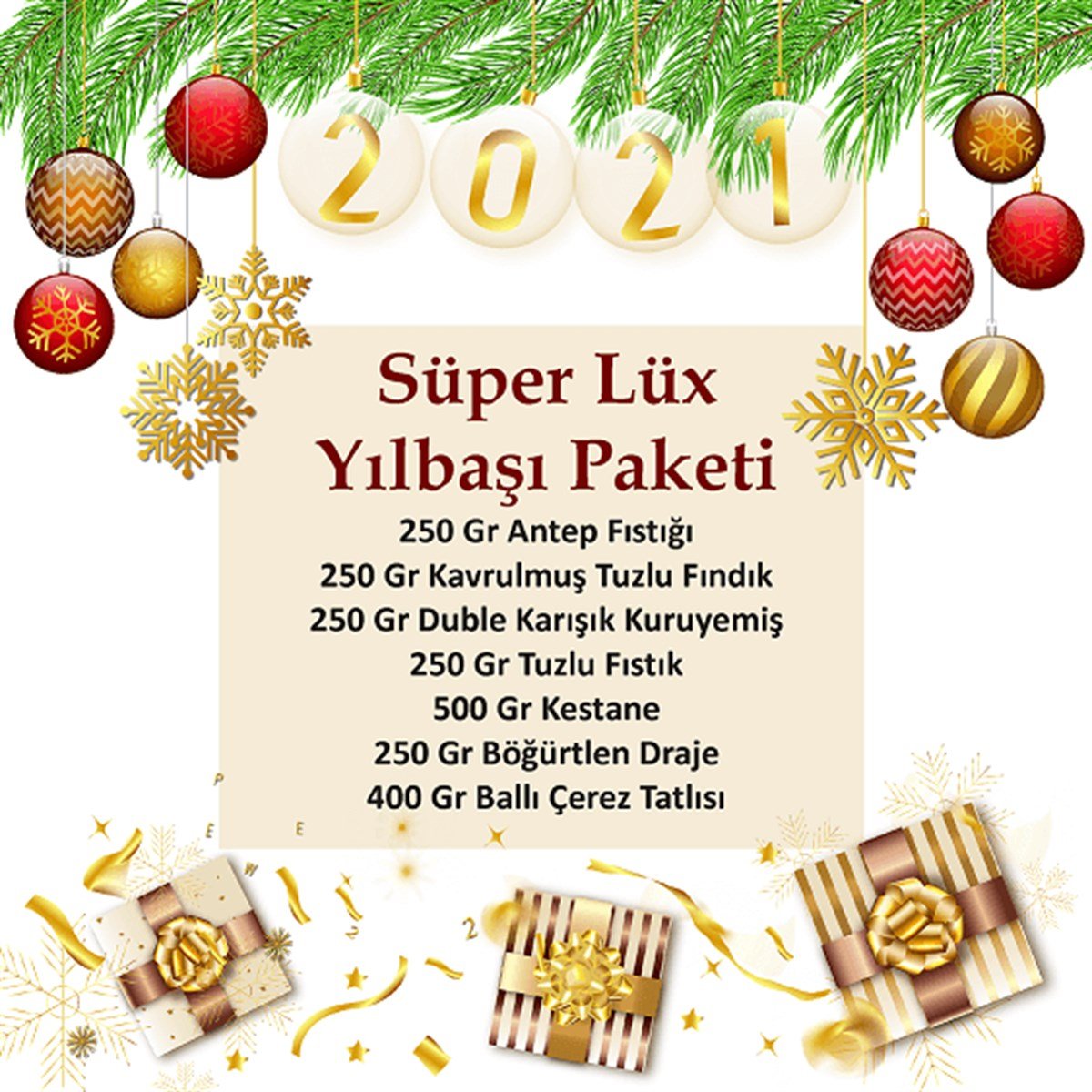 Süper Lüx Yılbaşı Paketi