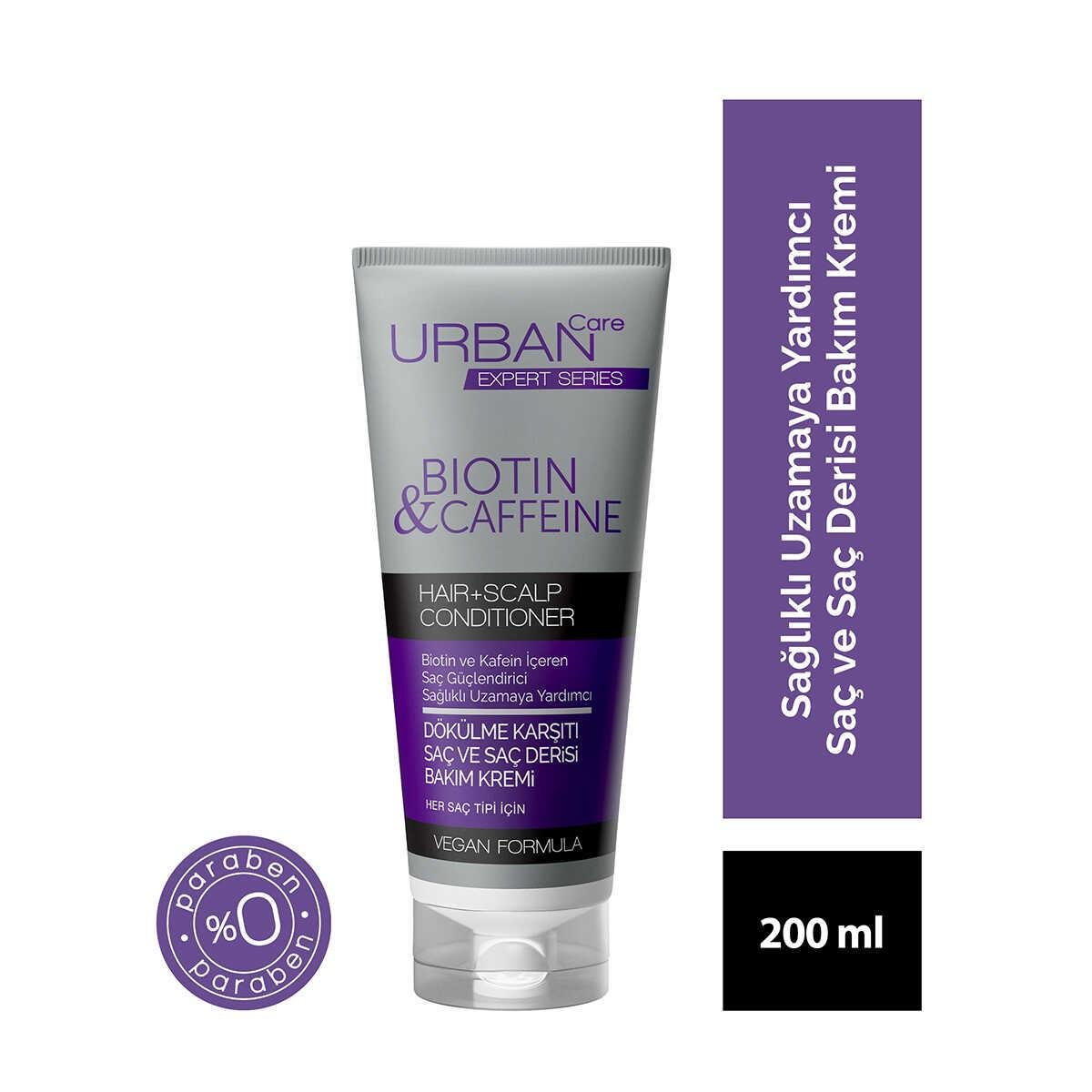 Urban Expert Series Biotin & Caffeine Saç ve Saç Derisi Kremi - 200 ml