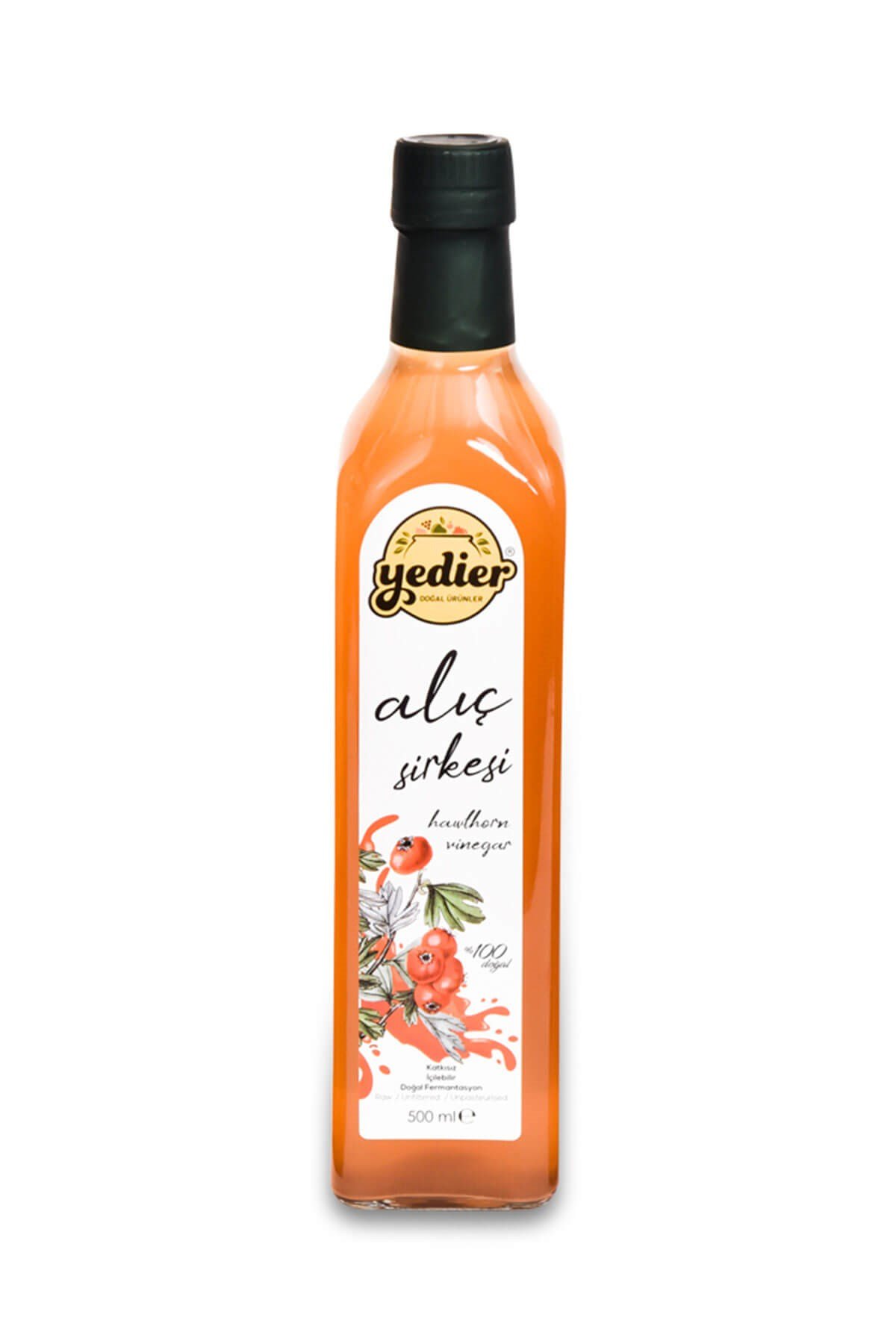 Yedier Alıç Sirkesi 500 Ml