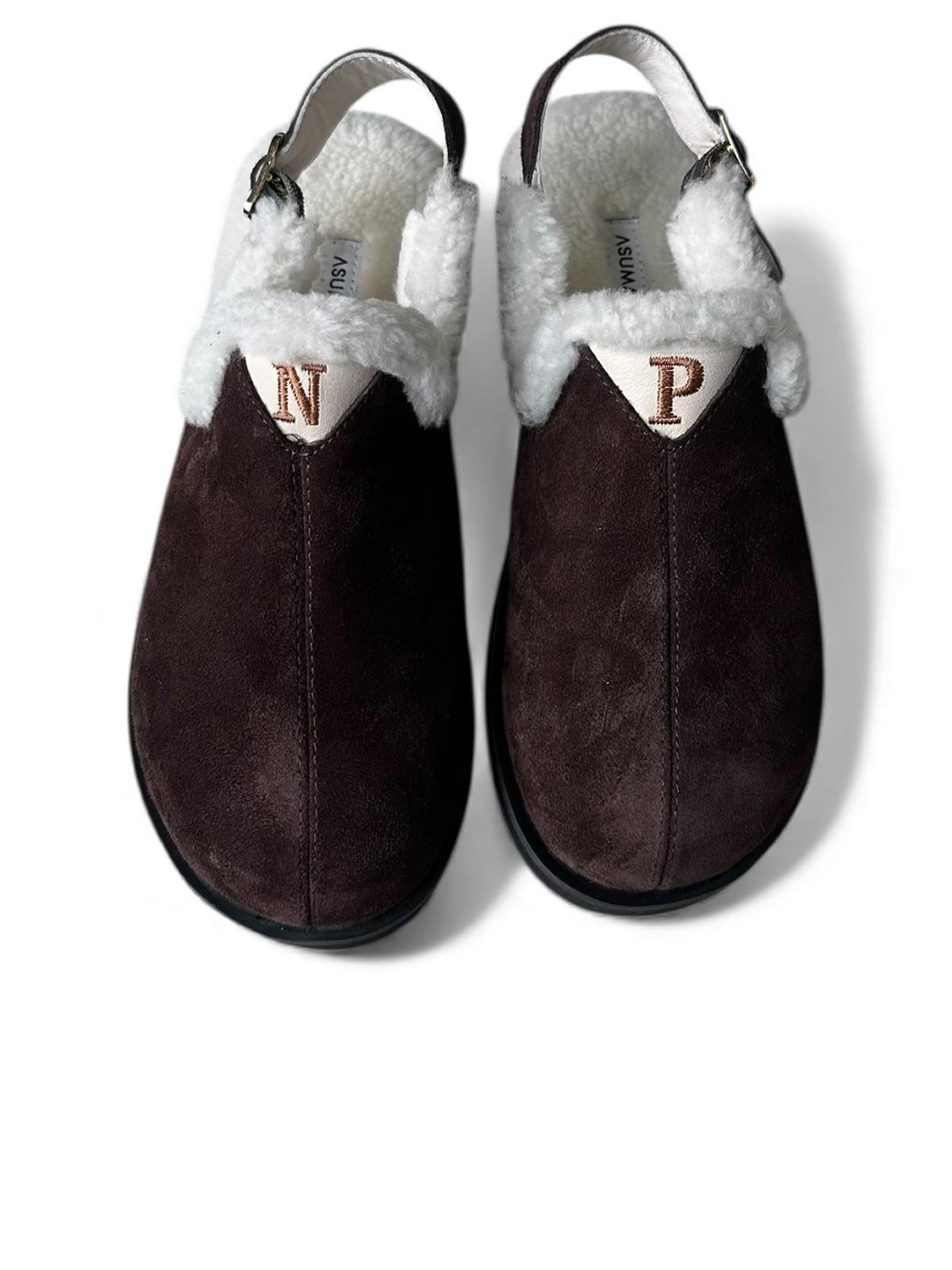 ARKET CLOG DARK BROWN
