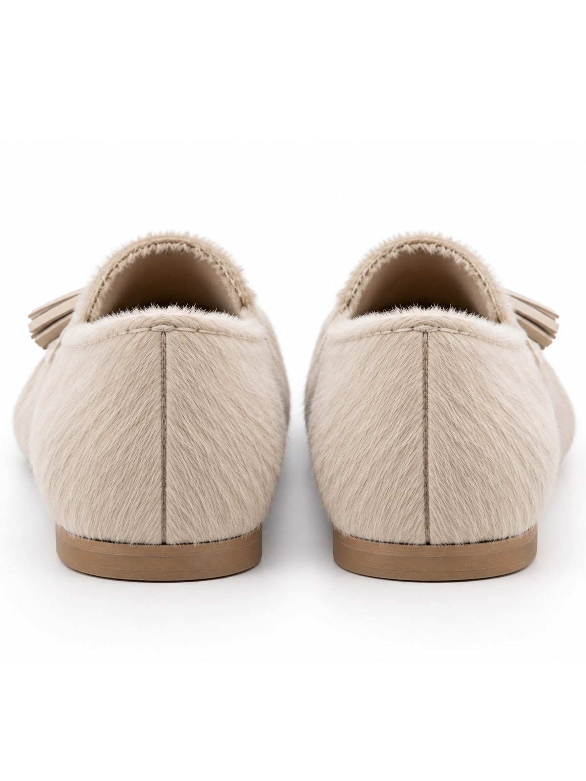 BEIGE TASSEL LOAFER