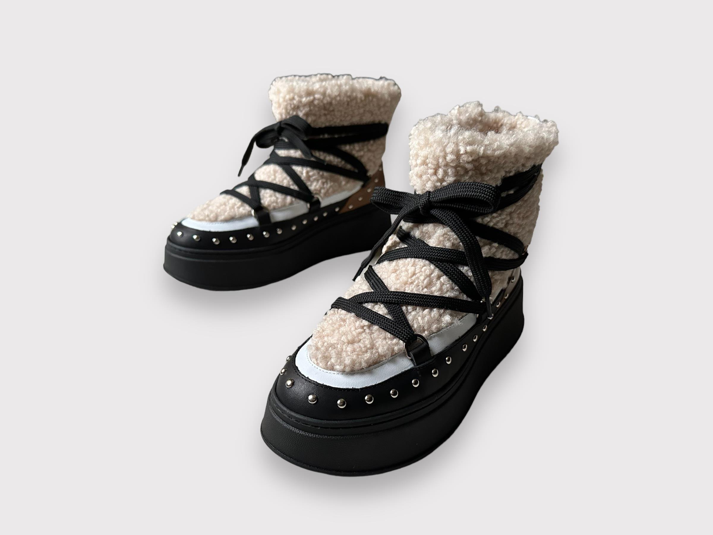 CECILLE BOOT BLACK SOLE PRE- ORDER